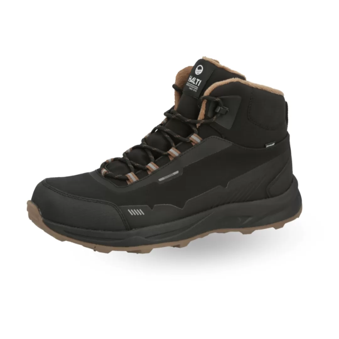 New Halti Kenai Mid Miesten DrymaxX Nastakenkä P9906 Black/Khaki