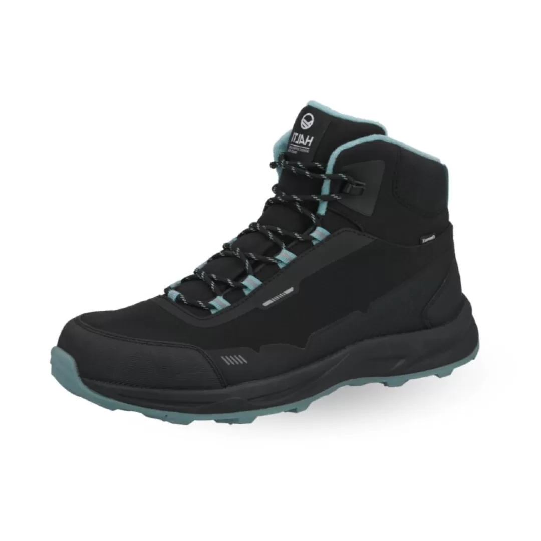 Cheap Halti Kenai Naisten Mid DrymaxX Nastakenkä P9953 Black/Willow Green