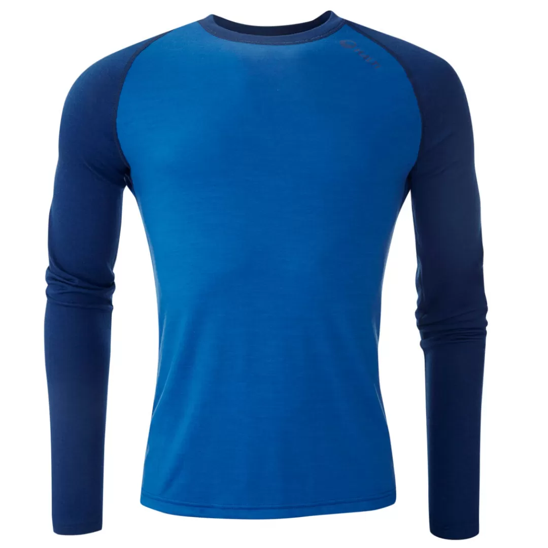 Online Halti Pihka Miesten Merino Aluspaita S34 Sport Blue