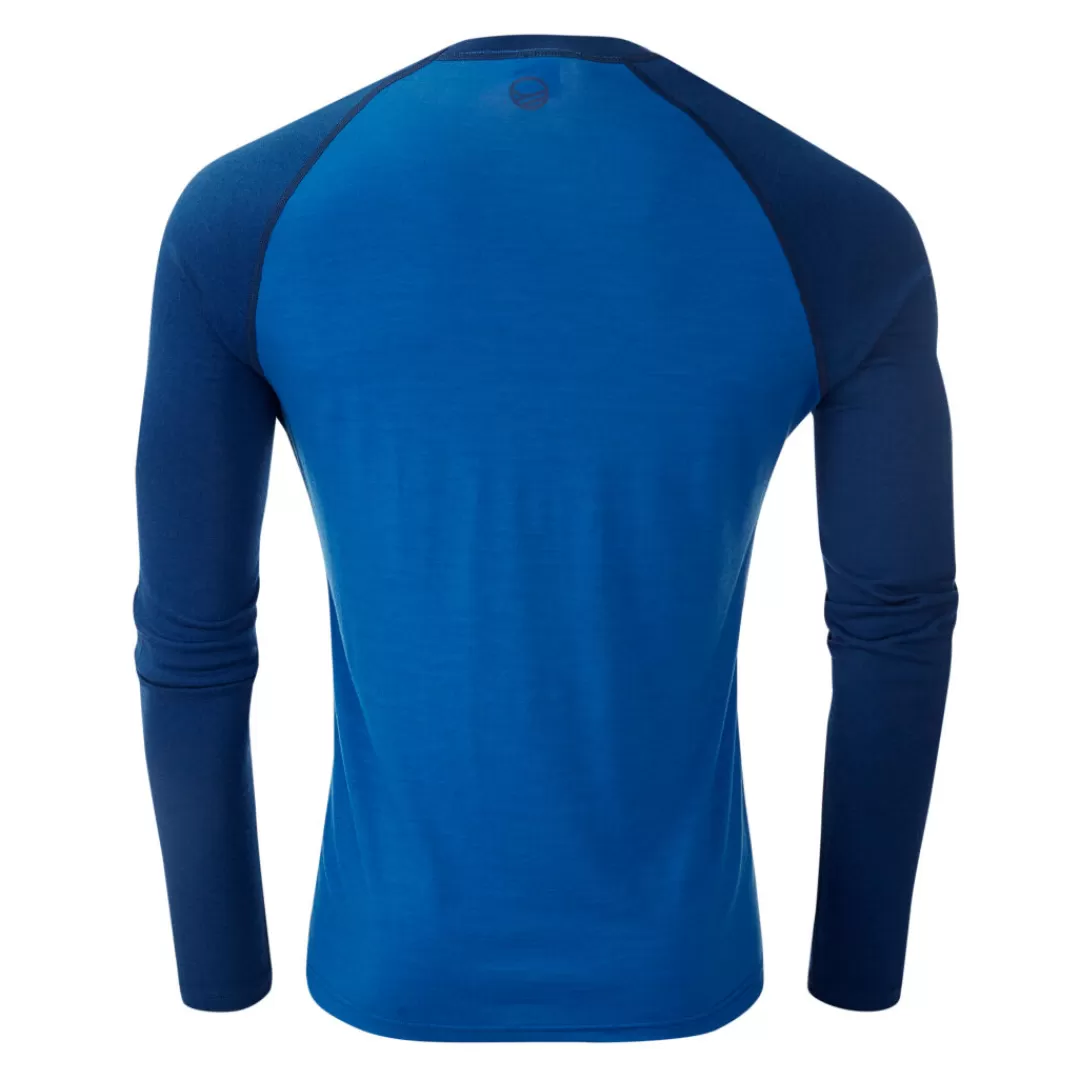 Online Halti Pihka Miesten Merino Aluspaita S34 Sport Blue