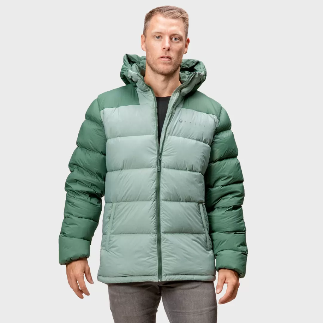 Discount Halti Versant Untuvatakki Miesten C52 Iceberg Green